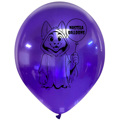 nastila balloons x BELBAL 14" round balloon | Furry Ghost