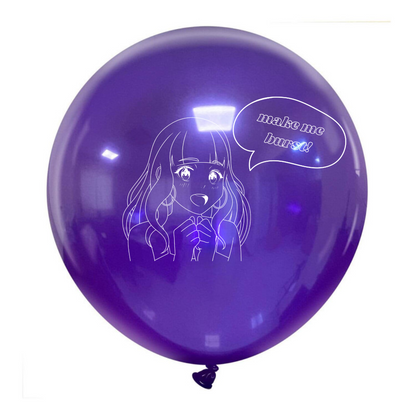 nastila balloons x CATTEX 24" round balloon | anime girl