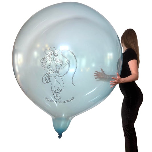 nastila balloons x CATTEX 36" LONGNECK | Cowgirl - nastila balloons