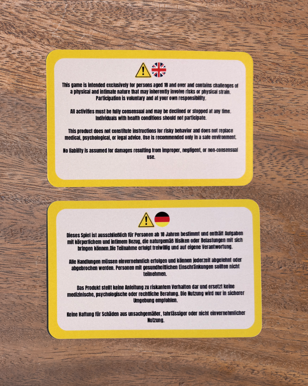 Loonerama Kartendeck-Erweiterung | Spicy & Challenging Edition 🌶️🔥 FSK 18 🔞 - nastila balloons