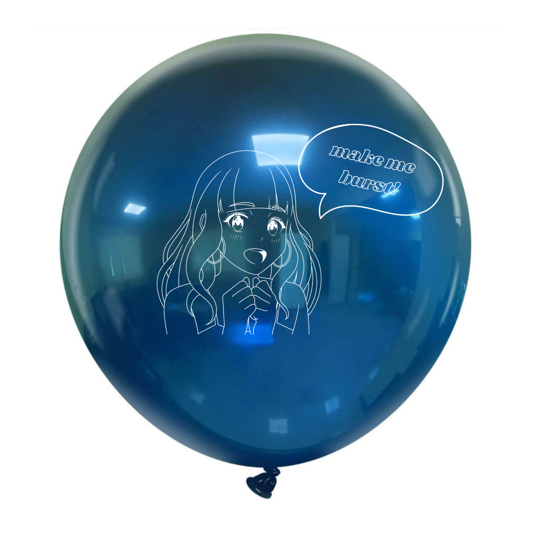 nastila balloons x CATTEX 24" round balloon | anime girl