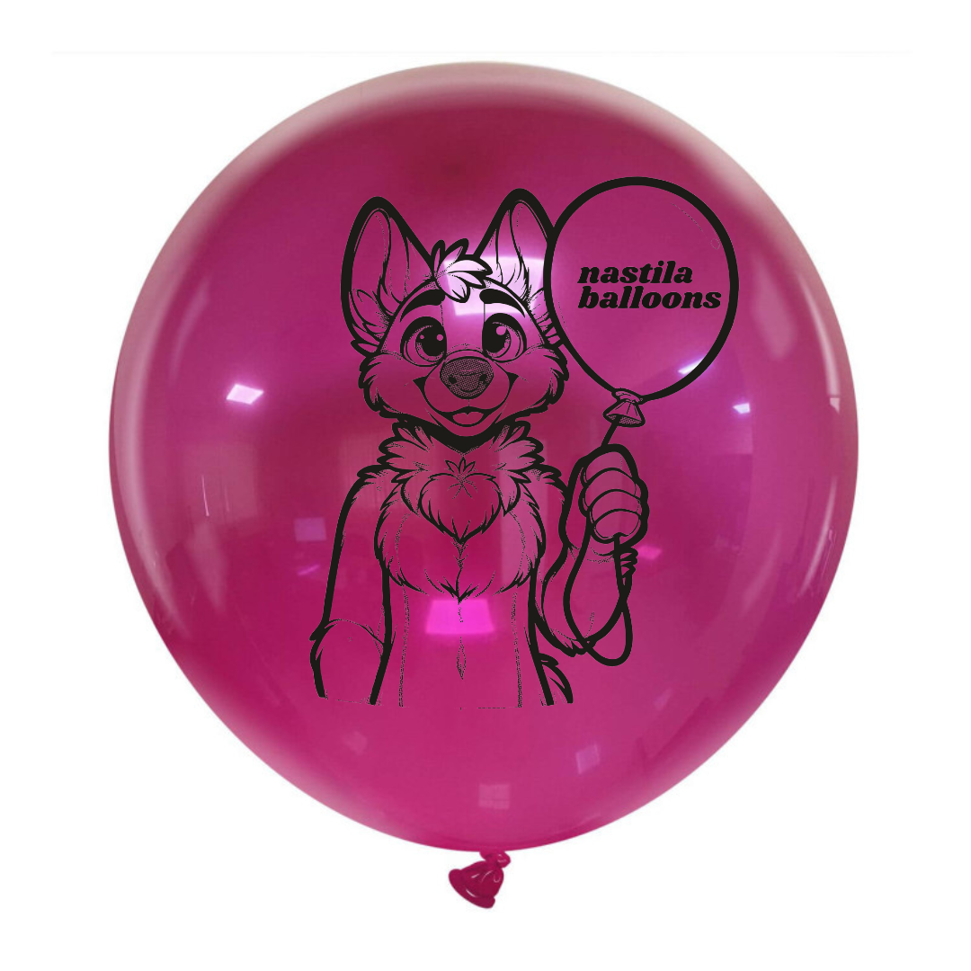 nastila balloons x CATTEX 24" round balloon | Furry