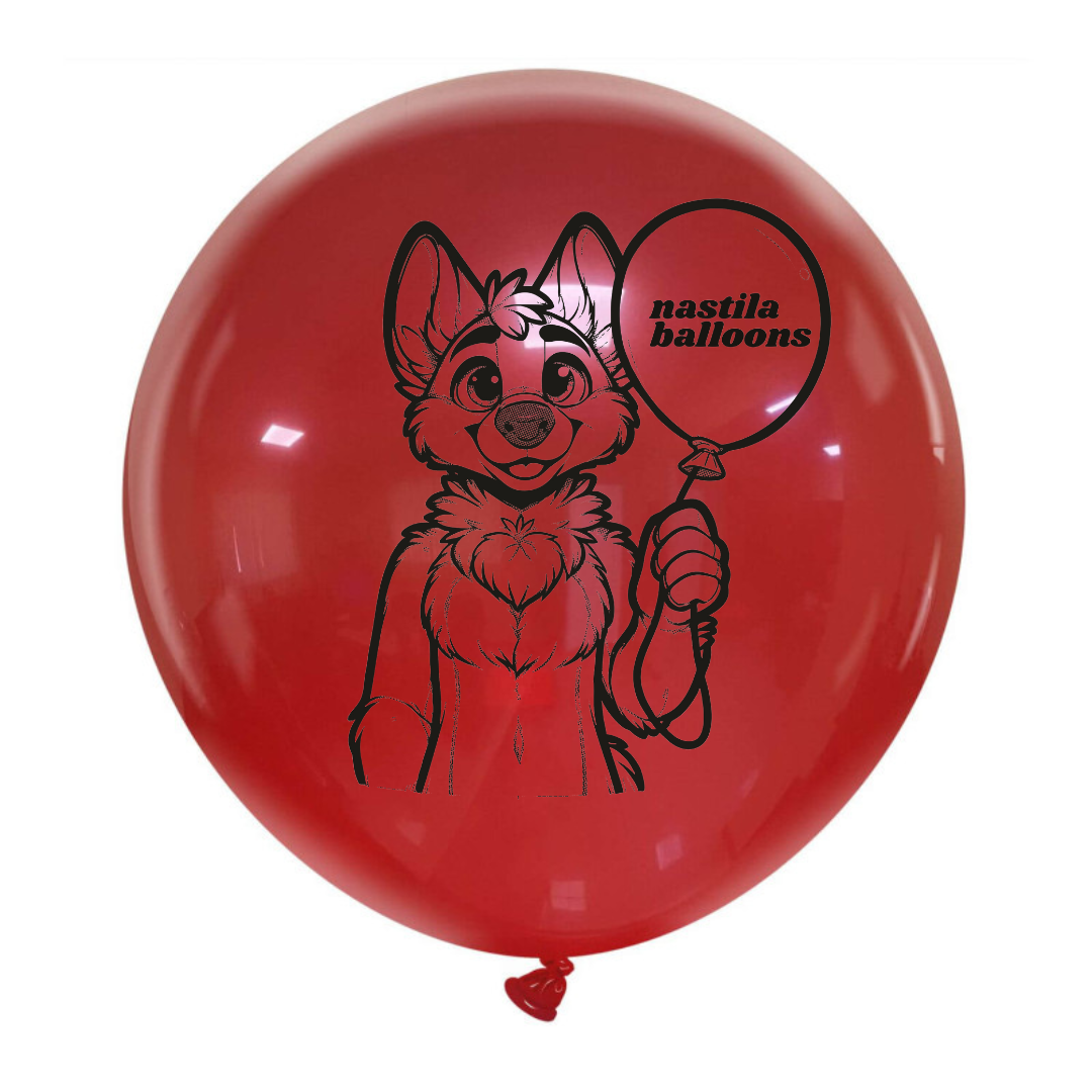 nastila balloons x CATTEX 24" round balloon | Furry