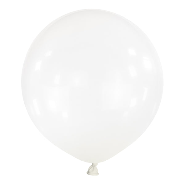 EVERTS 24" round balloon | crystal 