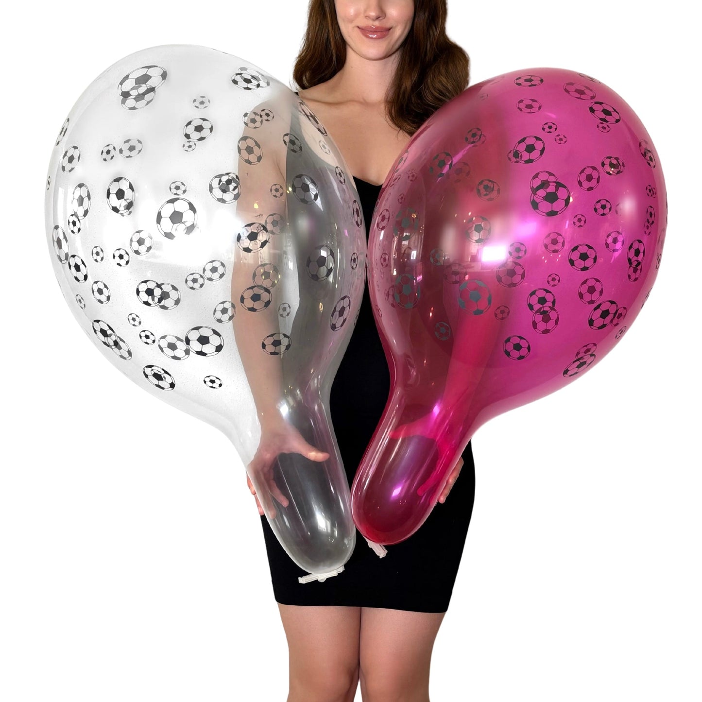 nastila balloons x BELBAL 14" round balloon | Soccer Balls (All Around)