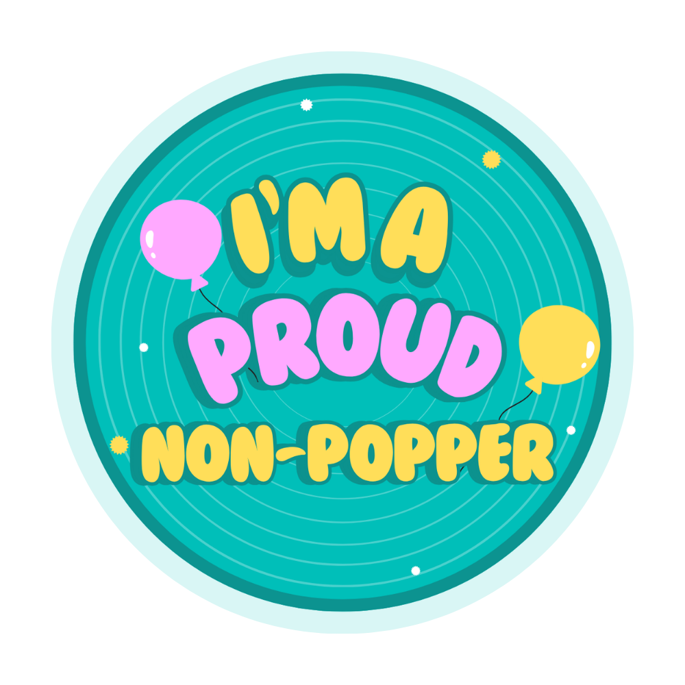 nastila balloons Sticker | rund 80x80mm - nastila balloons