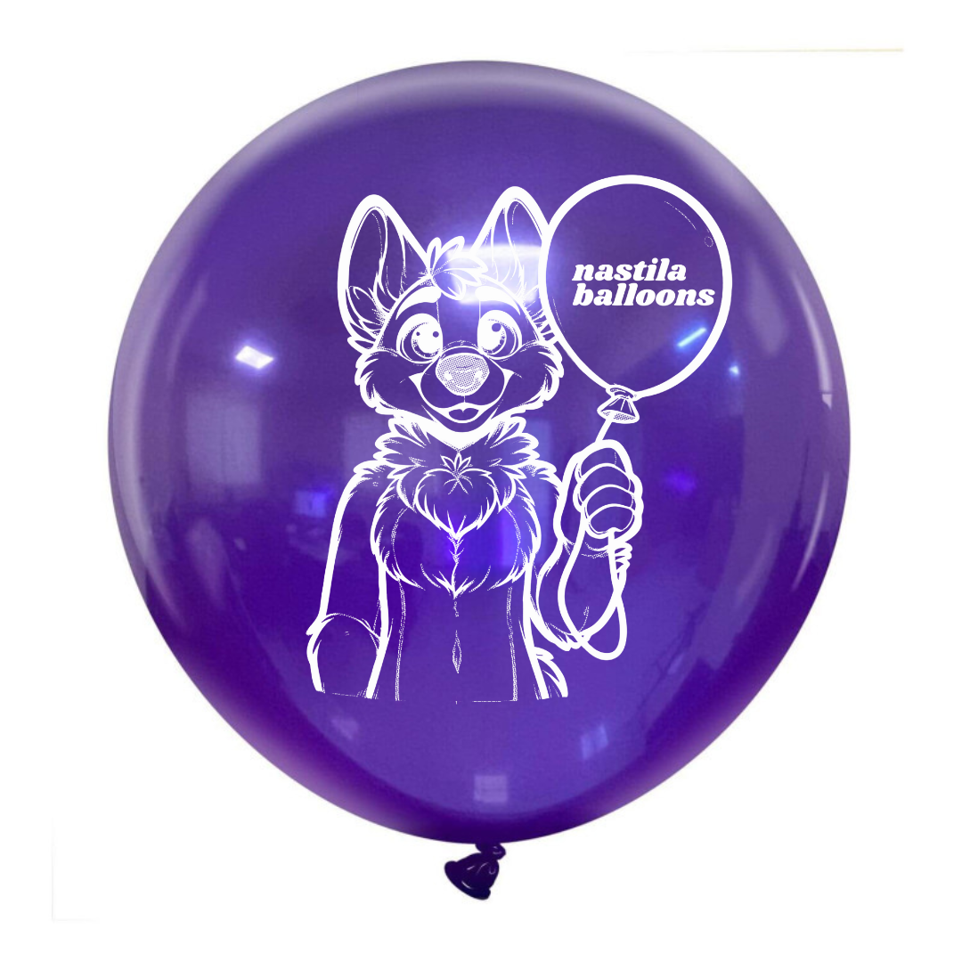 nastila balloons x CATTEX 24" round balloon | Furry