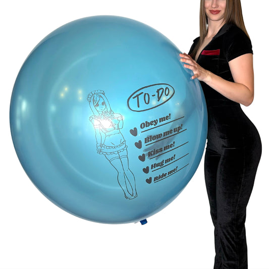 nastila balloons x CATTEX 34" round balloon | Obey me!