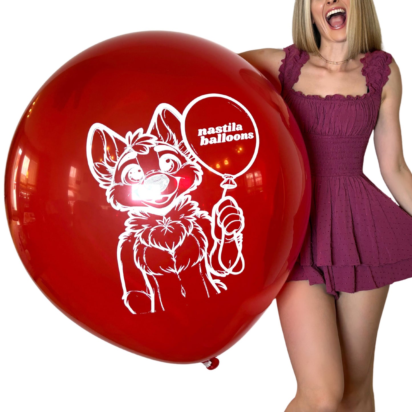 nastila balloons x CATTEX 24" Rundballon | Furry