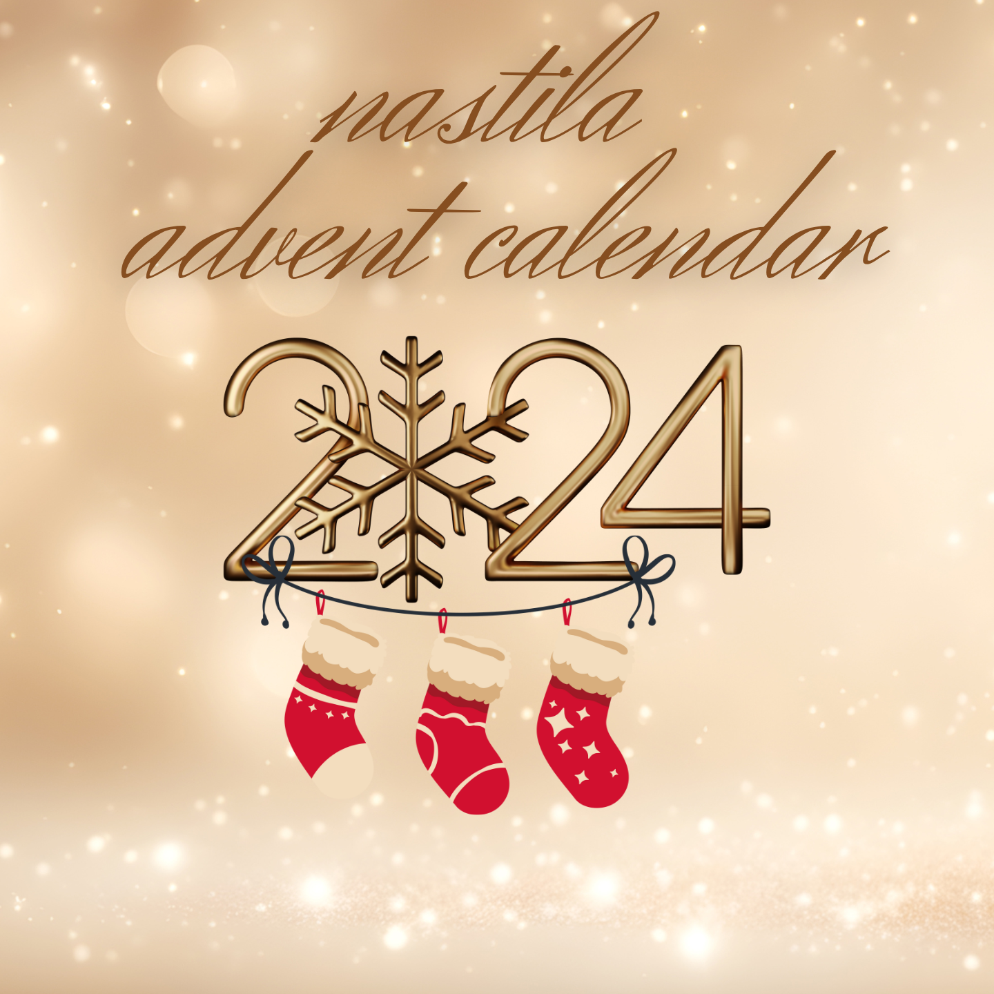 digital video advent calendar 2024 by nastila studio