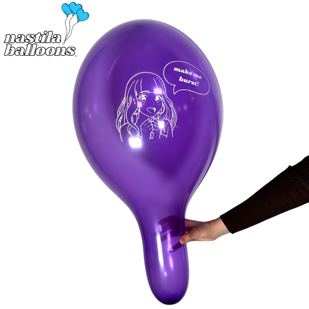 Belbal 14 Anime Girl balloon Kristall Looner balloon Close Up