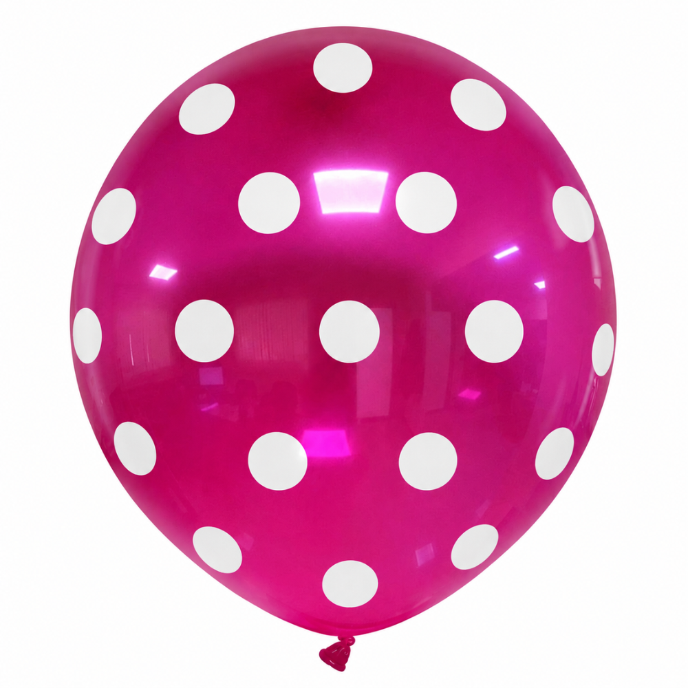 nastila balloons x BELBAL 24" Rundballon | Polka Dots (All Around)