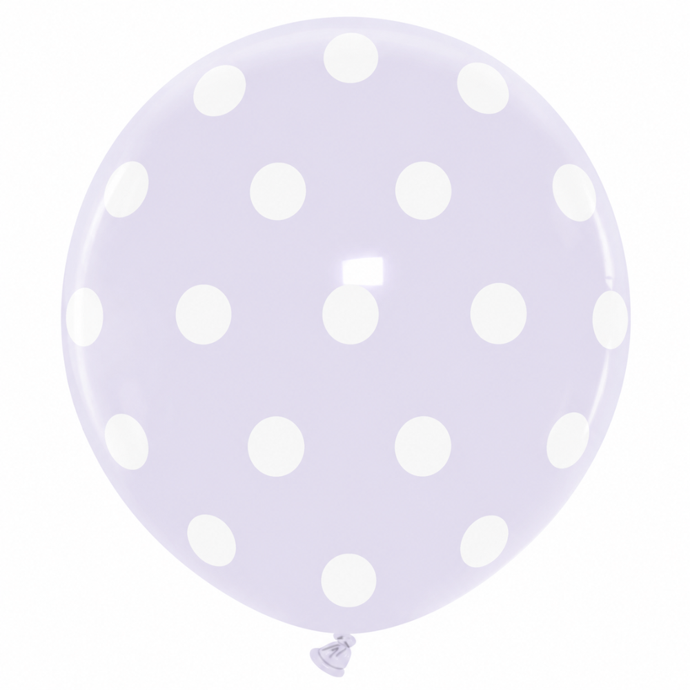 nastila balloons x BELBAL 24" Rundballon | Polka Dots (All Around)