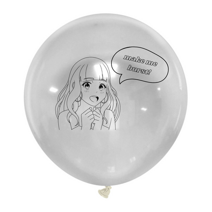 nastila balloons x CATTEX 24" Rundballon | Anime Girl