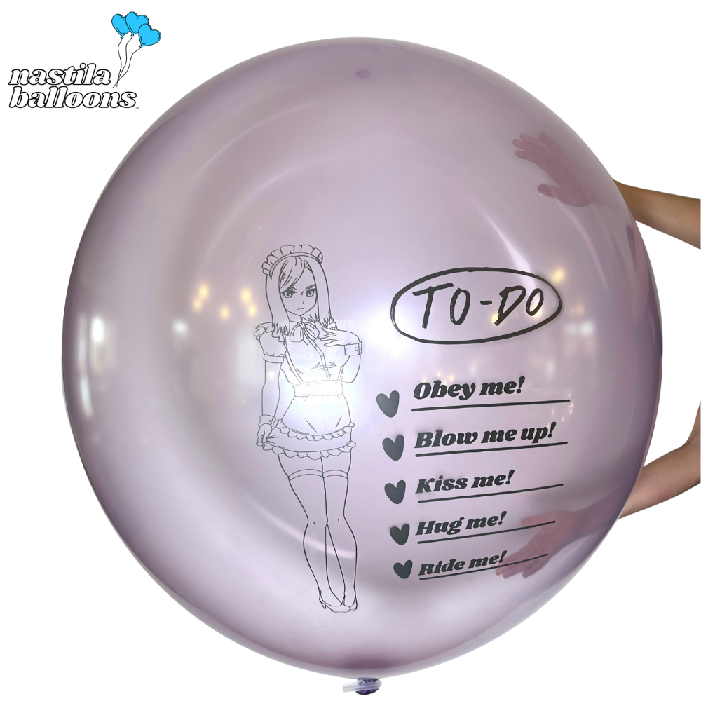 nastila balloons x CATTEX 34" Rundballon | Obey me!