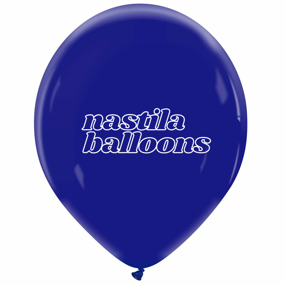 nastila balloons x BELBAL 14" Rundballon | Kristall - nastila balloons
