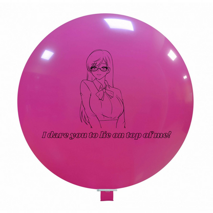 nastila balloons x CATTEX 32" round balloon | I dare you!