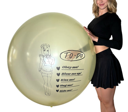 nastila balloons x CATTEX 34" Rundballon | Obey me! - nastila balloons