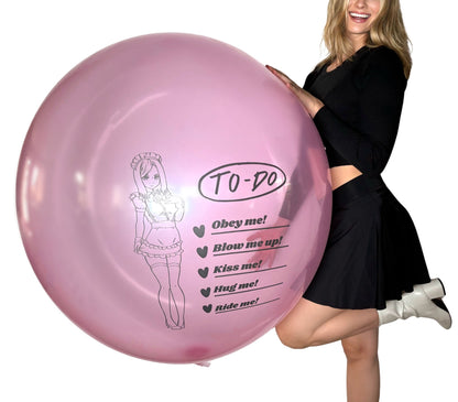 nastila balloons x CATTEX 34" Rundballon | Obey me! - nastila balloons