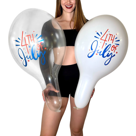 nastila balloons x BELBAL 14" round balloon | 4th of July