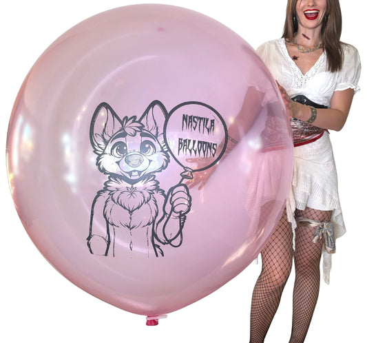 nastila balloons x CATTEX 34" round balloon | EVIL Furry