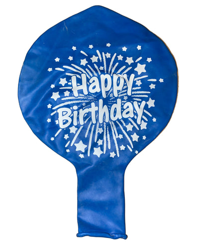 CATTEX 32" Rundballon | Happy Birthday (zufällige Farbe) - nastila balloons