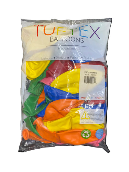 TUFTEX 24" round balloon | pastel