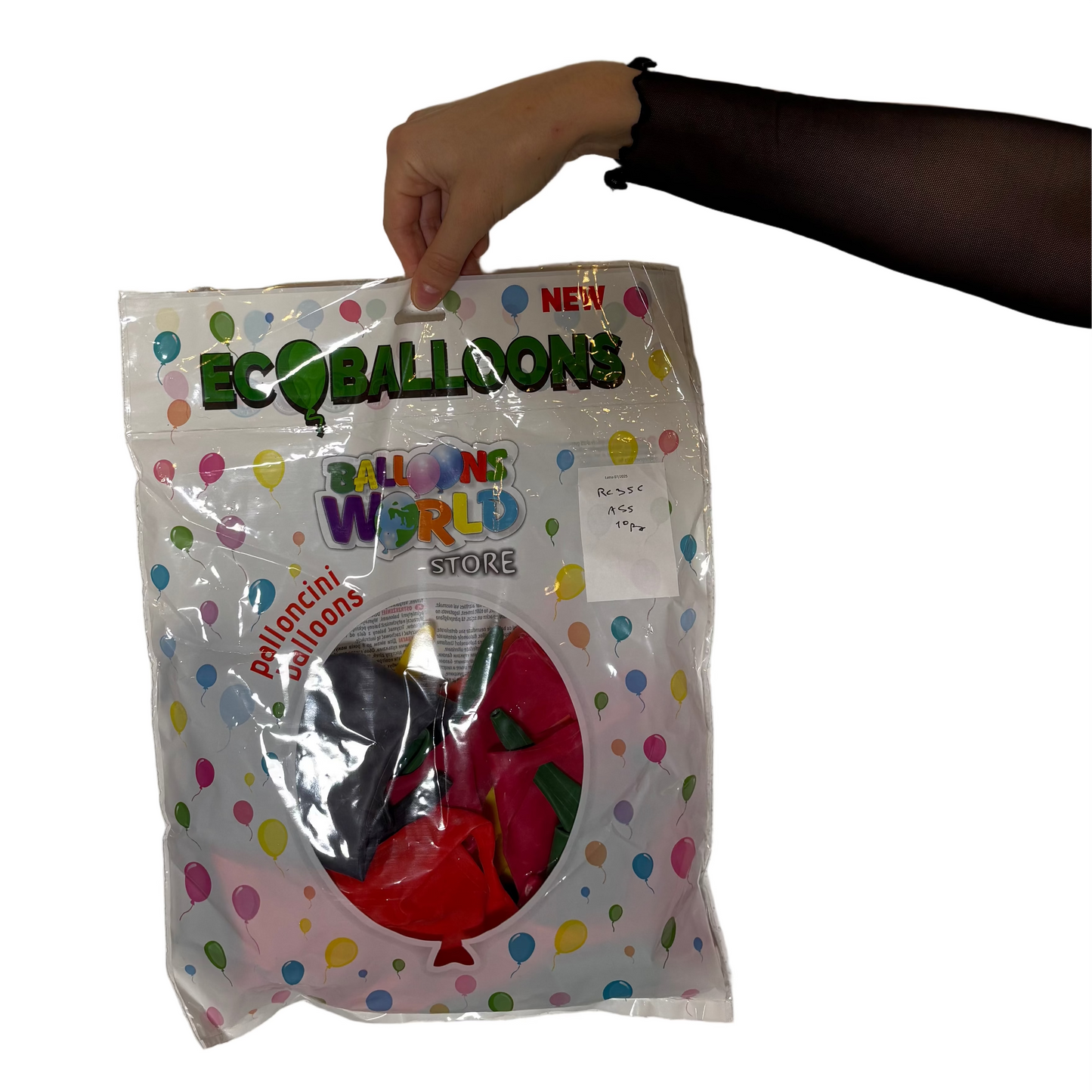 BWS 24x24" Squareloon figure balloon | crystal
