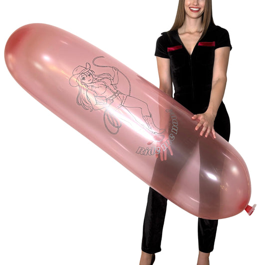 nastila balloons x CATTEX 67" Zeppelinballon GL500 | Cowgirl
