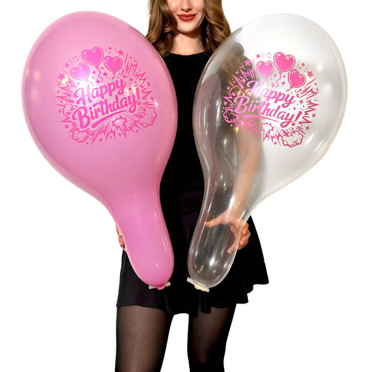 nastila balloons x BELBAL 14" Rundballon | Happy Birthday! - nastila balloons