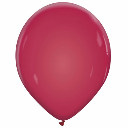 TUFTEX 24" Rundballon | Kristall burgundrot - nastila balloons