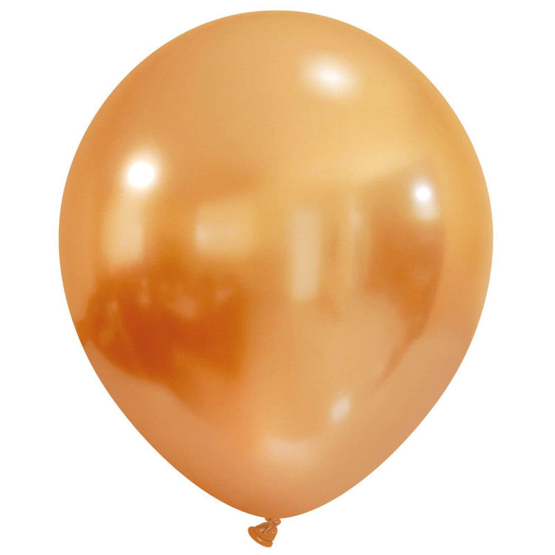 BELBAL 17" round balloon | glossy metallic 