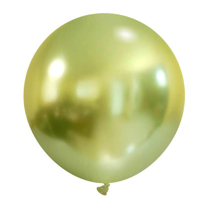 BELBAL 24" Rundballon | Glossy Metallic