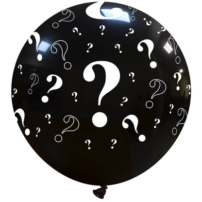 CATTEX 34" round balloon | Question Marks