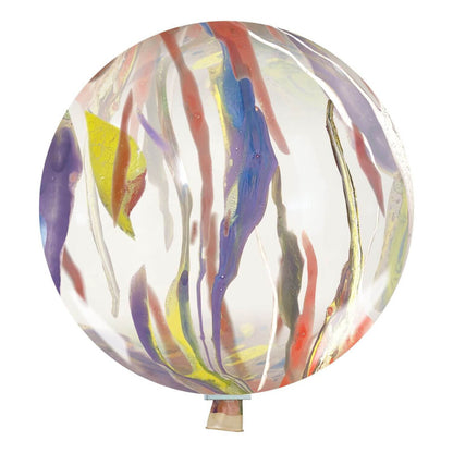 CATTEX 35" Rundballon | Marble Kristall - nastila balloons