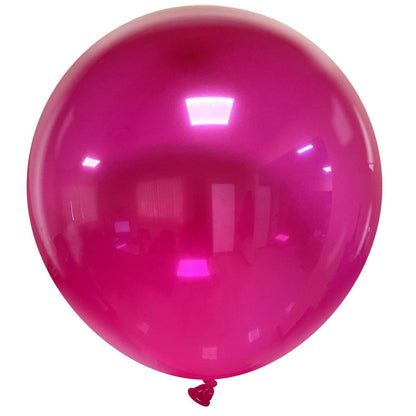 BELBAL 36" round balloon | crystal 