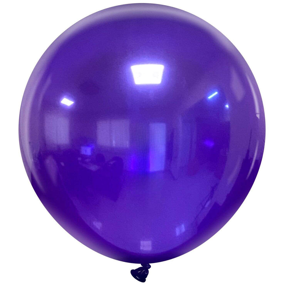 BELBAL 36" round balloon | crystal 