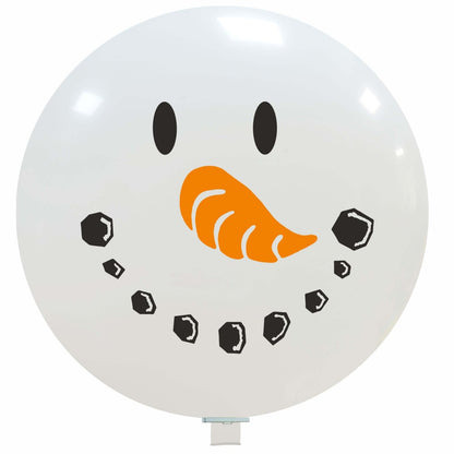 CATTEX 35" round balloon | snowman 