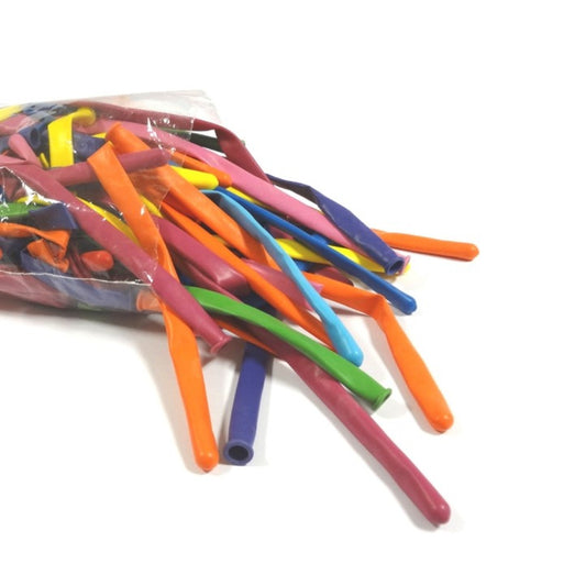 CATTEX 51" maxi modeling balloon | pastel mixed bag 100 pieces