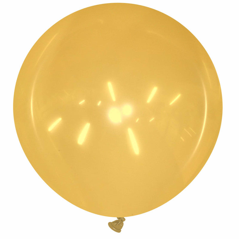 CATTEX 34" round balloon | Crystal