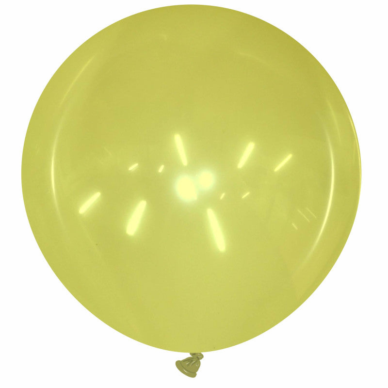 CATTEX 34" round balloon | Crystal
