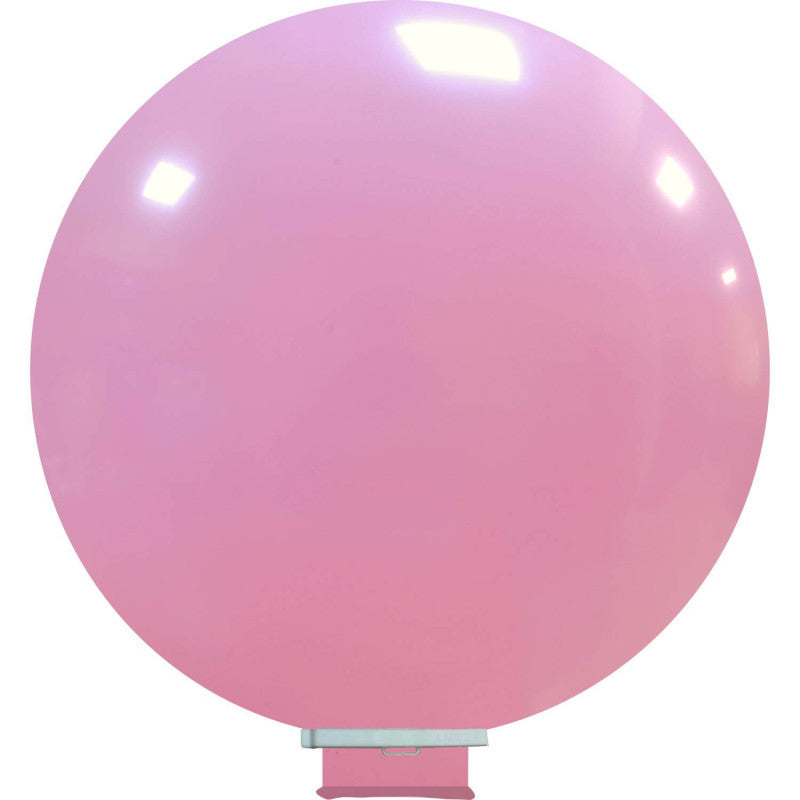 CATTEX 100" round balloon | crystal & pastel