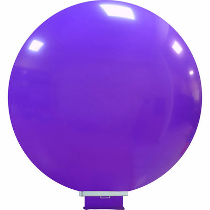 CATTEX 100" round balloon | crystal & pastel