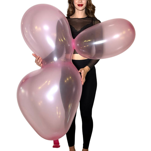 CATTEX 56" Ente Figurenballon | Kristall