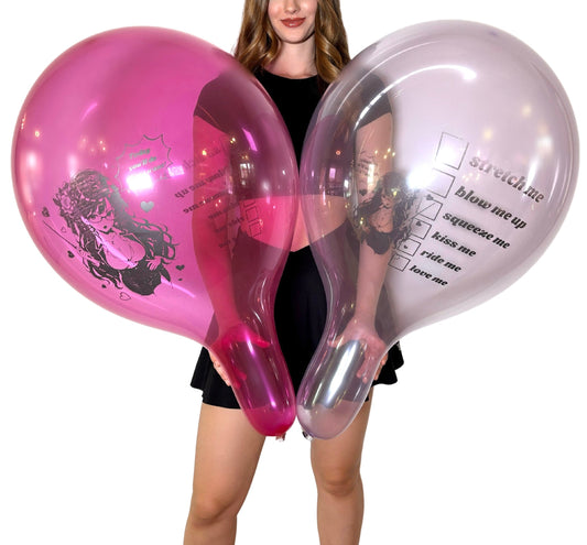 nastila balloons x BELBAL 17" Rundballon | Anime Task Balloon (2-seitig)