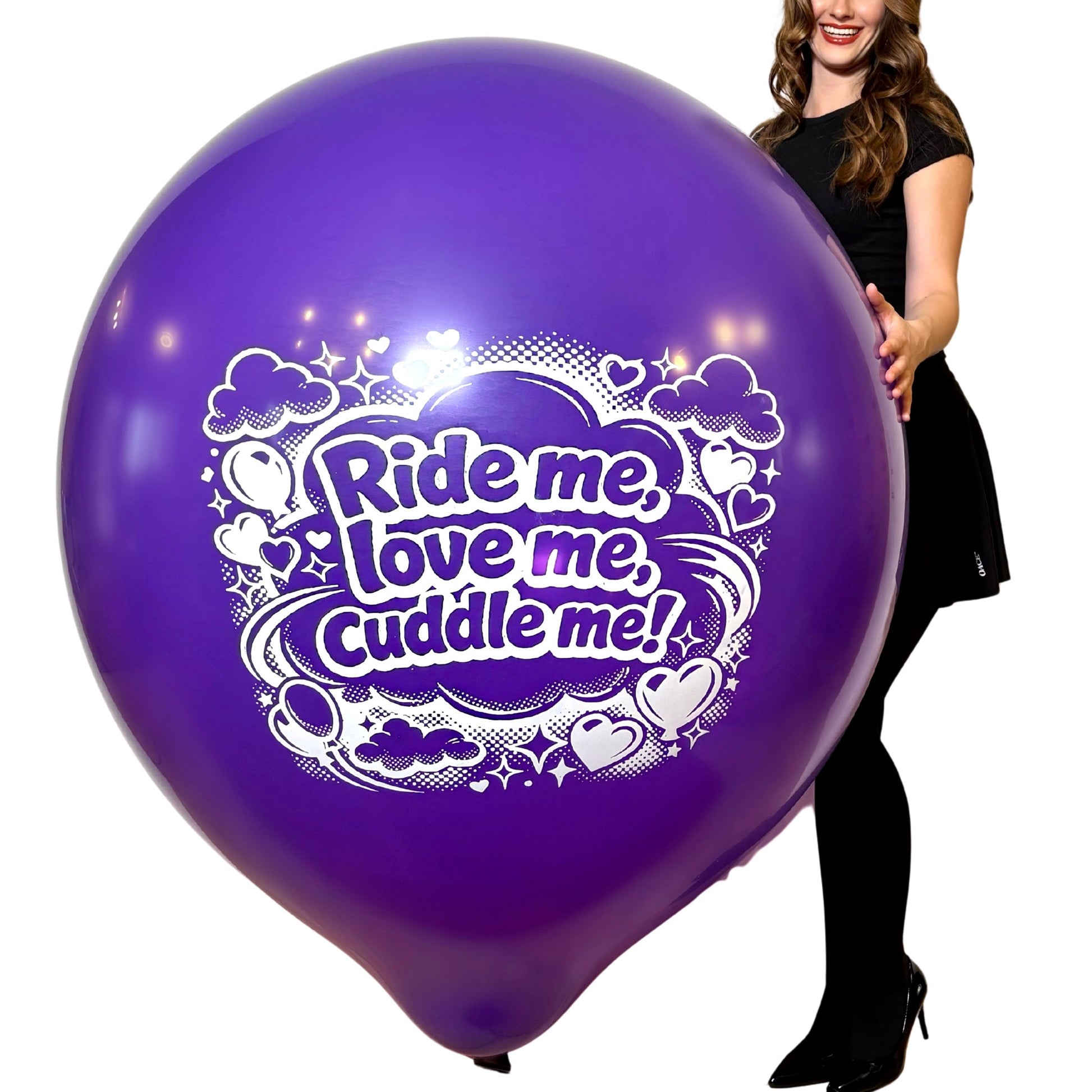nastila balloons x BELBAL 36" Rundballon | Love me! - nastila balloons