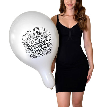 nastila balloons x BELBAL 17" round balloon | Kick me!