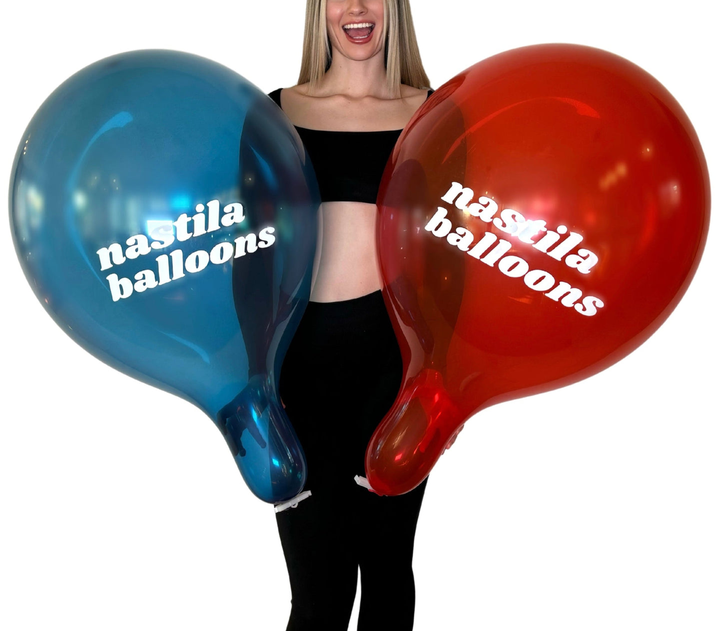 nastila balloons x BELBAL 17" Rundballon | Kristall - nastila balloons