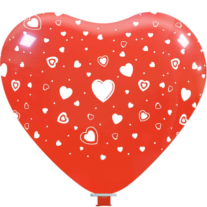 CATTEX 25" heart balloon | Hearts (all-around)