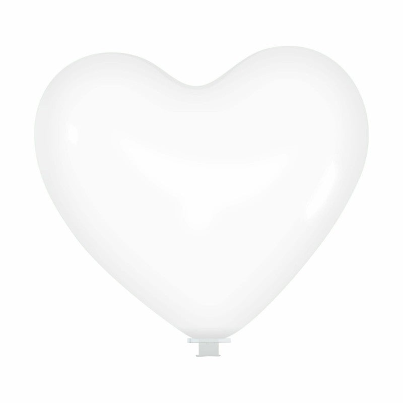 CATTEX 55" Herzballon | Kristall klar - nastila balloons
